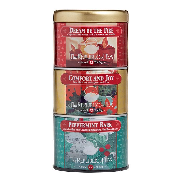 the republic of tea holiday tin set