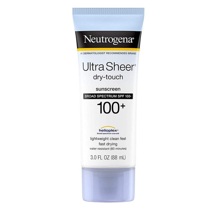 Neutrogena ultra sheer dry touch water resistant sunscreen