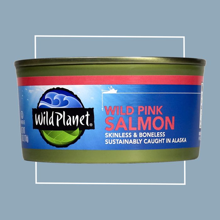 canned wild pink salmon