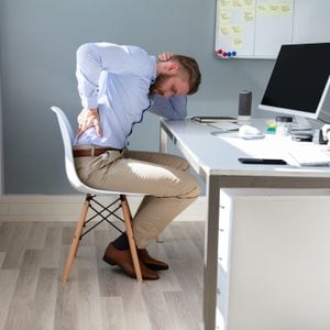 arthritis pain while sitting at desk