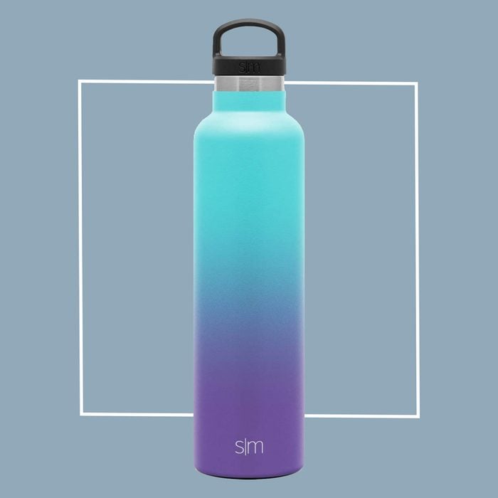 simple modern stainless steel water bottle