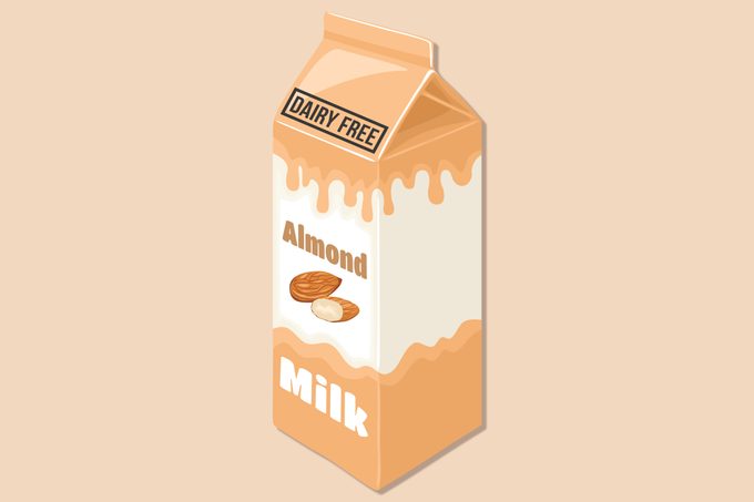 dairy free almond milk