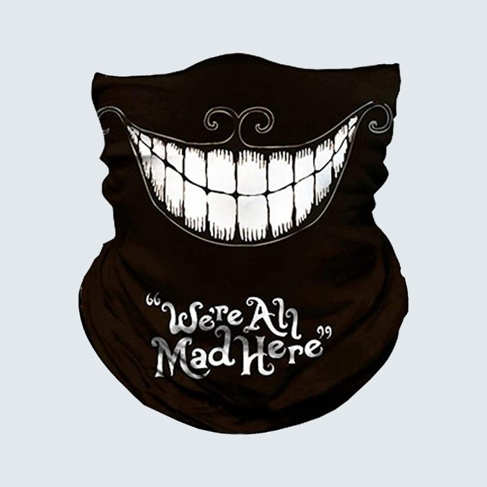 Mad Hatter face mask
