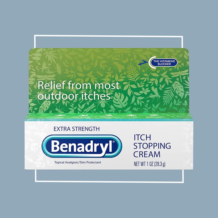 benadryl itch stopping cream