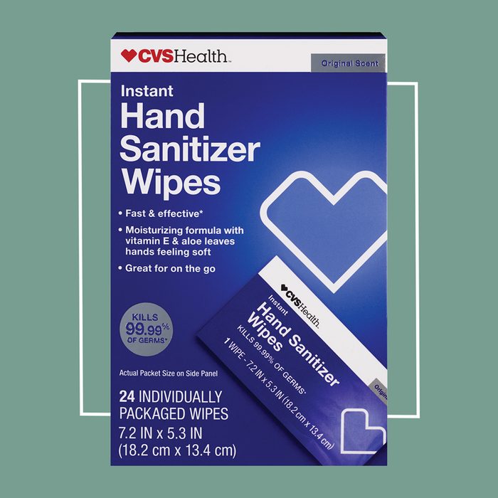 cvs health hand sanitizer wipes