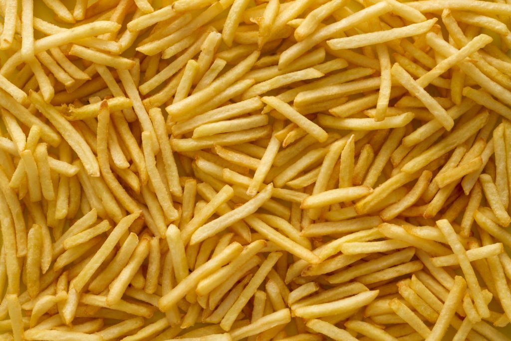 french fries full frame