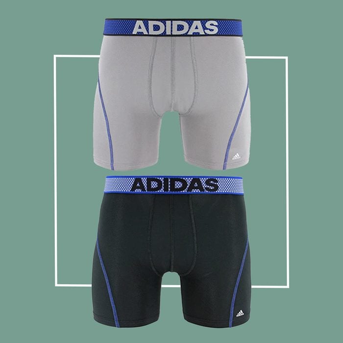 Adidas Men's Sport Performance ClimaCool Boxer Brief Underwear (2-Pack)