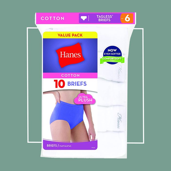 hanes cotton underwear pack