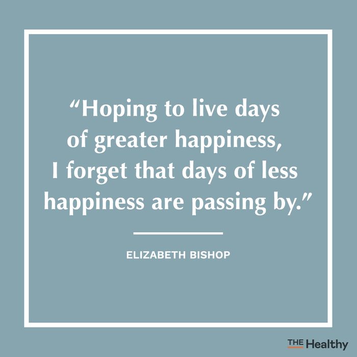 elizabeth bishop positive thinking quote