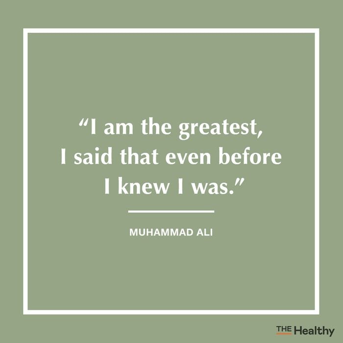 muhammad ali positive thinking quote