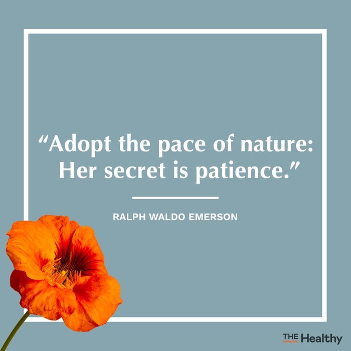 ralph waldo emerson self care quote