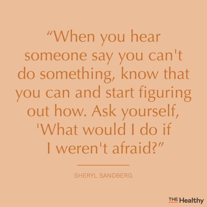 sheryl sandberg self motivation quote
