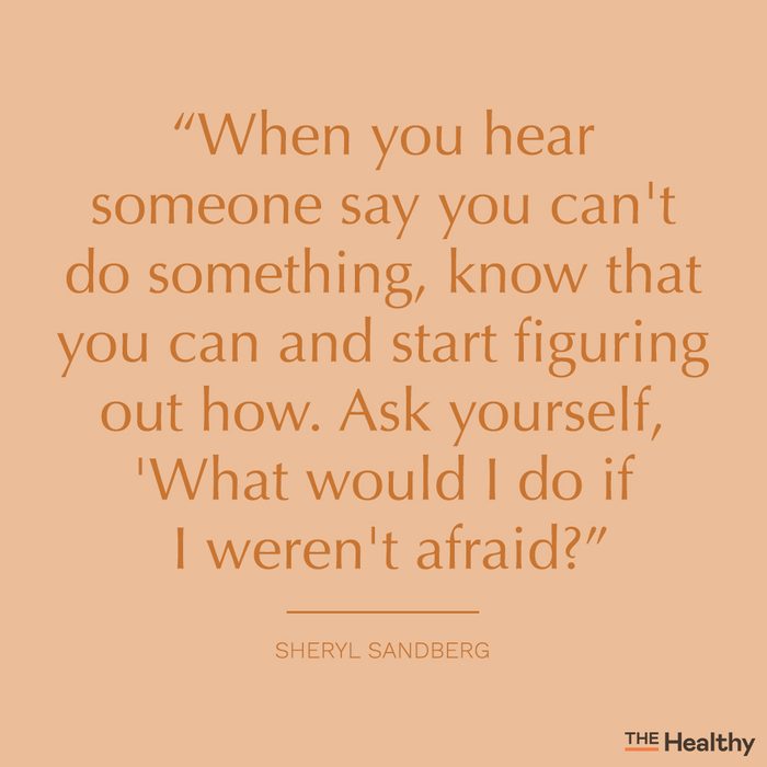 sheryl sandberg self motivation quote