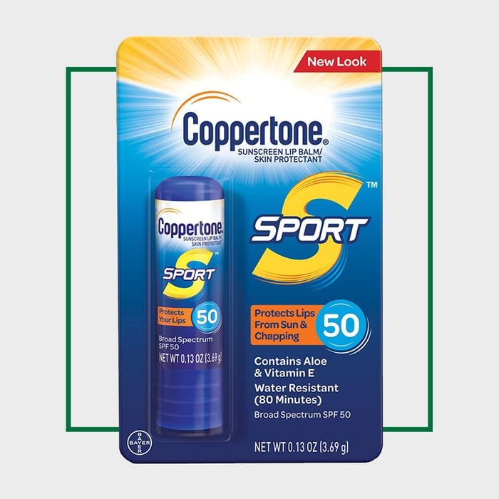 Coppertone Sport Sunscreen Lip Balm Broad Spectrum SPF 50