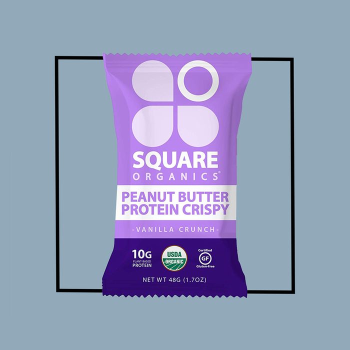 square organics protein bar