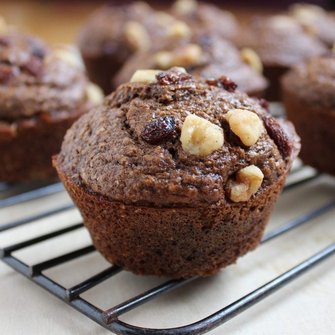 healthy bran muffin