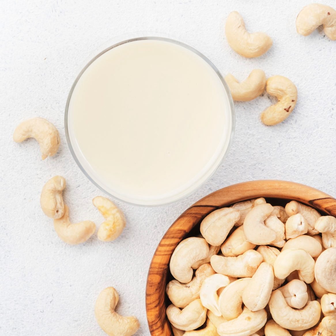 vegan cashew nut milk