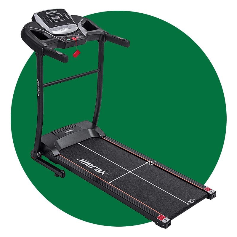 Merax Easy Assembly Folding Treadmill Motorized Running Jogging Machine
