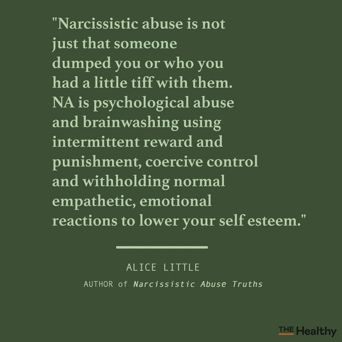 Abuse how men women narcissistic Dealing With