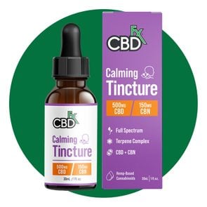 CBDFx CBD + CBN Oil Calming Tincture 500 mg