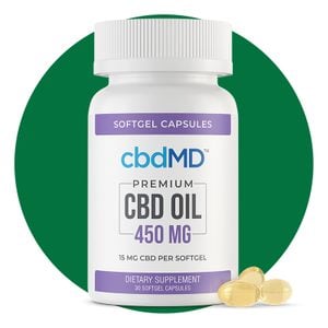 cbdMD CBD Oil Softgel Capsules