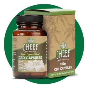 Cheef Botanicals Vegan CBD Capsules