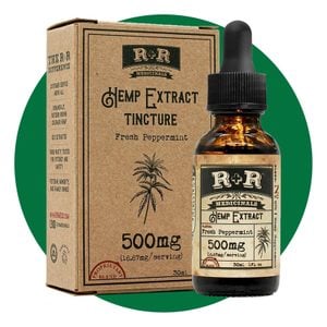 R + R Medicinals Hemp Extract Tincture 500 mg
