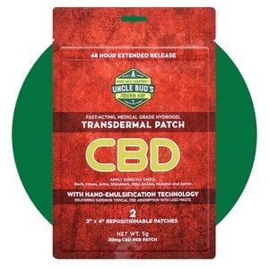 Uncle Bud's 20 mg CBD Transdermal Patch