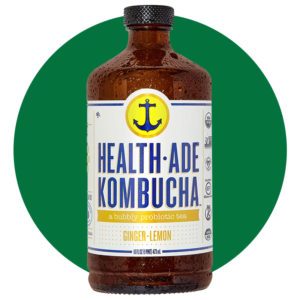 Health Ade Kombucha Ginger Lemon