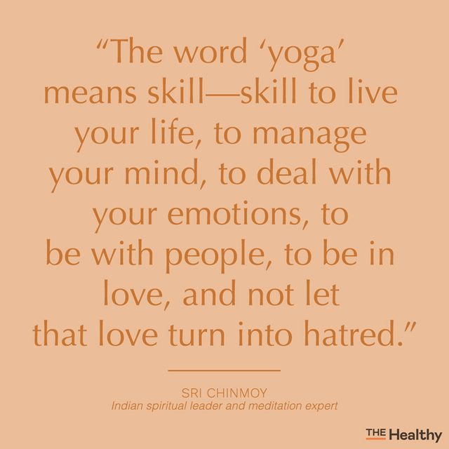 yoga quote card