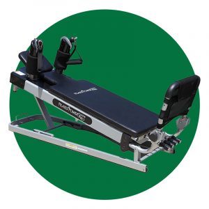 Pilates Power Gym Pro 3 Elevation Mini Reformer