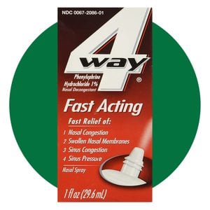 4 Way Fast Acting Nasal Spray