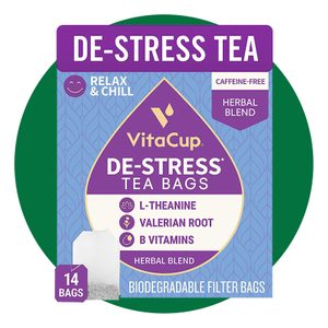 Destress Herbal Tea Bags By Vitacup