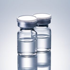 Sealed Medical Vial Bottles