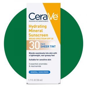 Cerave Tinted Sunscreen With Spf 30