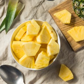 Healthy Organic Pineapple Slices