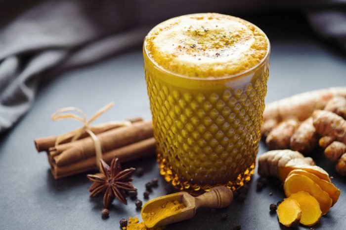 golden turmeric latte