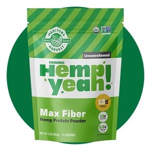 Manitoba Harvest Hemp Yeah Organic Max Fiber Protein Powder