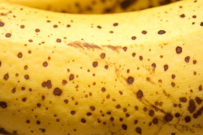 Full frame shot of a ripe banana