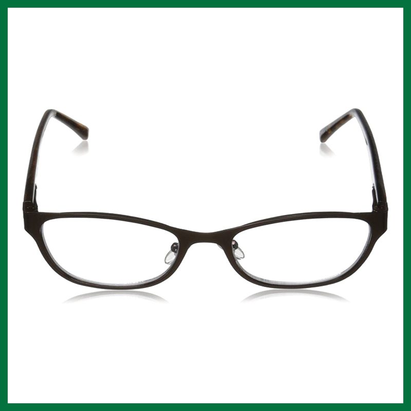 Foster Grant Charlsie Womens Rectangular Multifocus Glasses