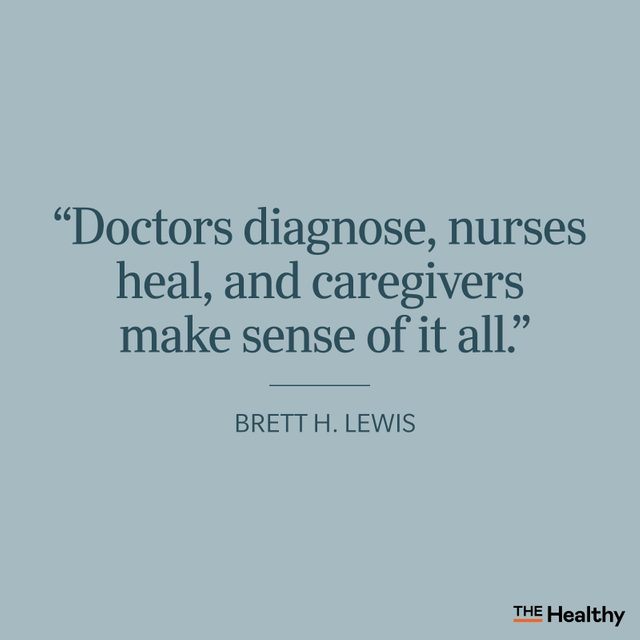 Brett H Lewis Caregiving Quote
