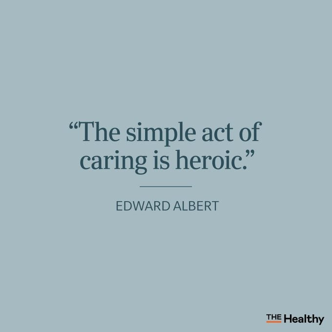Edward Albert Caregiver Quote