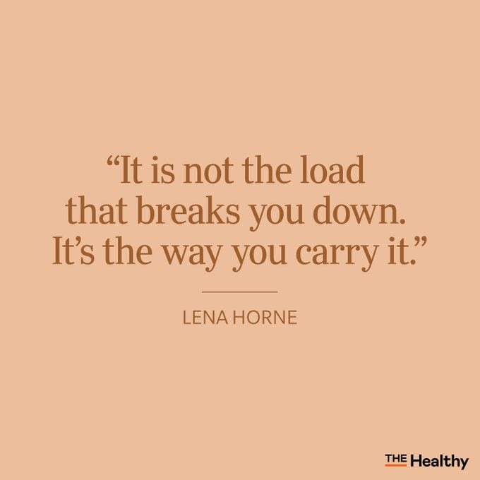 Lena Horne Caregiving Quote