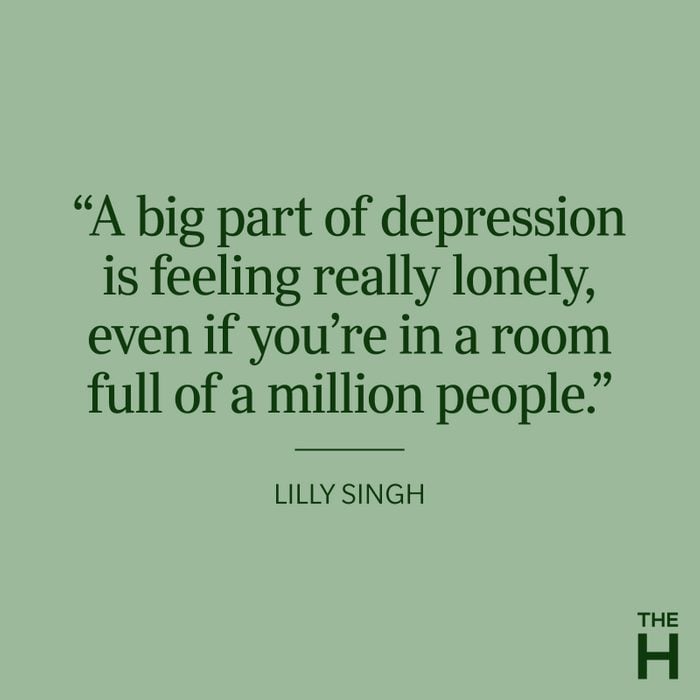 Lilly Singh Depression Quote