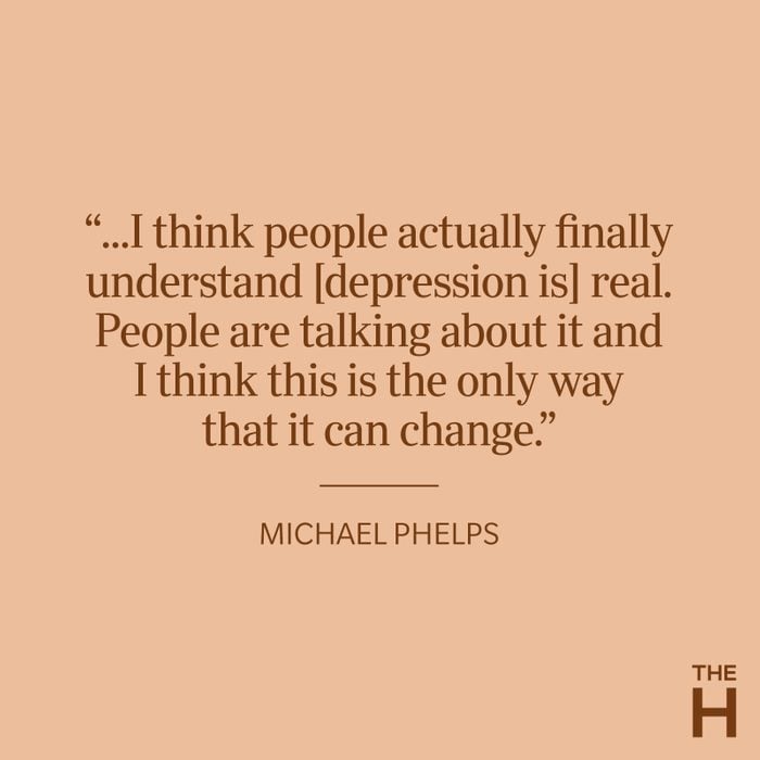 Michael Phelps Depression Quote