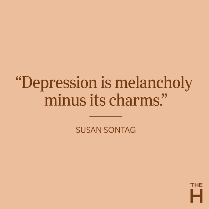 Susan Sontag Depression