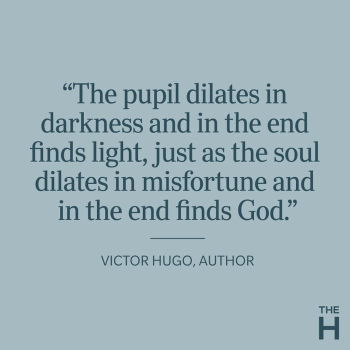 Victor Hugo Depression Quote