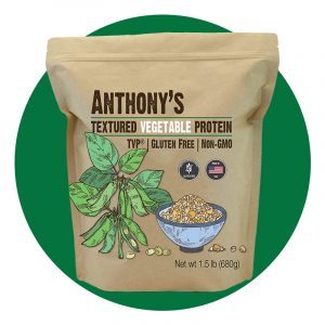 Anthonys Textured Vegetable Protein 