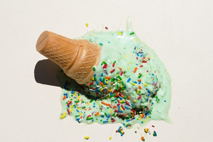 fallen Ice Cream Cone