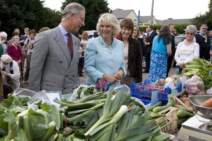 Prince Charles & Camilla Visit Cullompton Farmers' Market